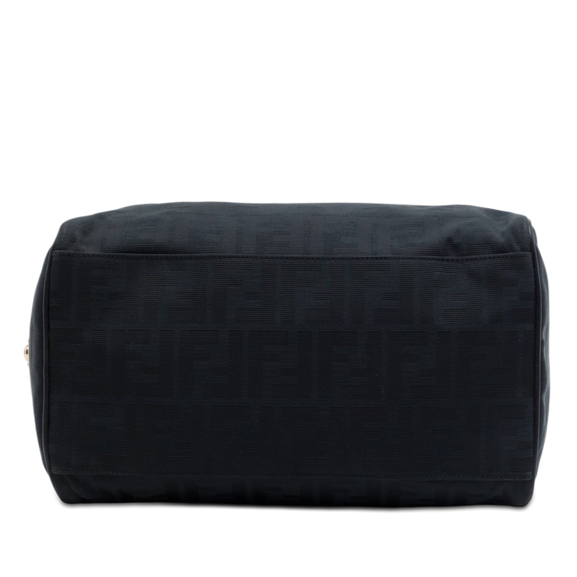 Fendi Zucca Canvas Boston Bag