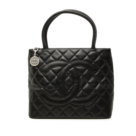 Chanel Caviar Medallion Tote