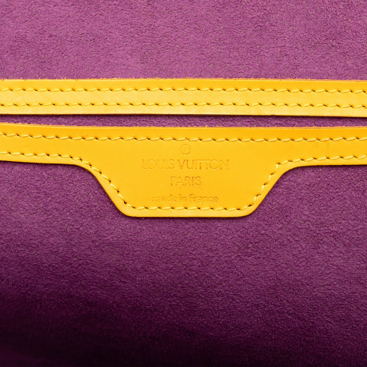 Louis Vuitton Epi Gobelins — Yellow