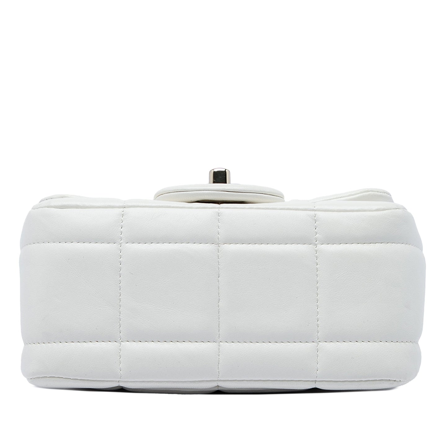 Chanel Mini Quilted Lambskin Resin Crystal Square Monacoco Flap