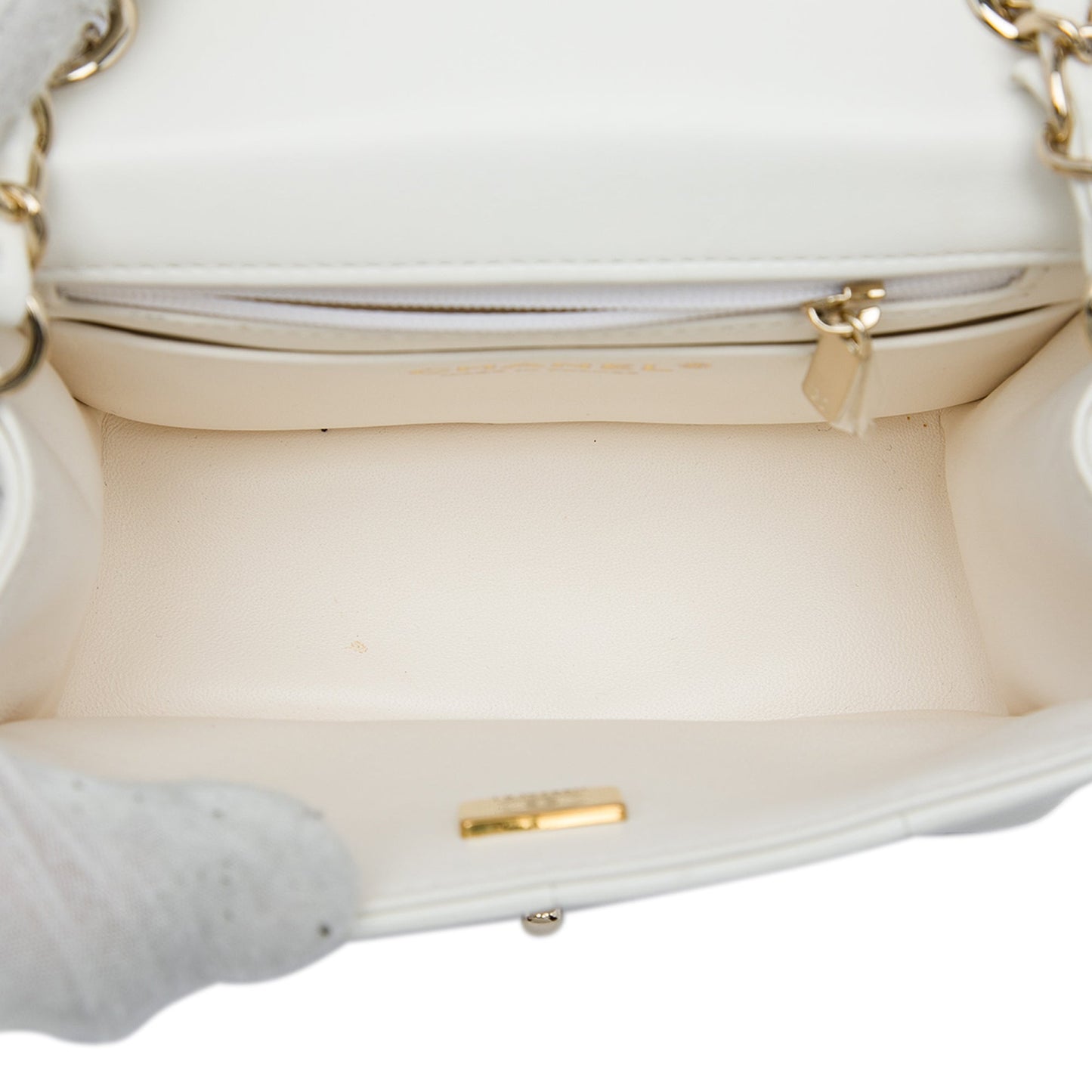 Chanel Mini Quilted Lambskin Resin Crystal Square Monacoco Flap