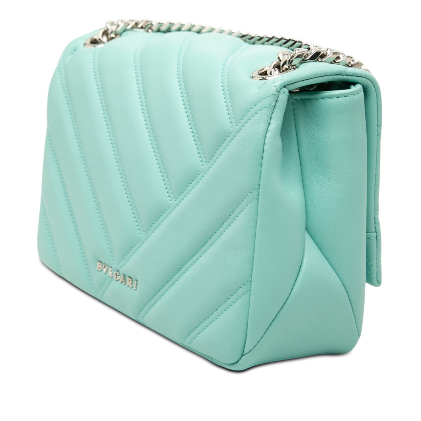 Bvlgari Small Leather Serpenti Cabochon Crossbody