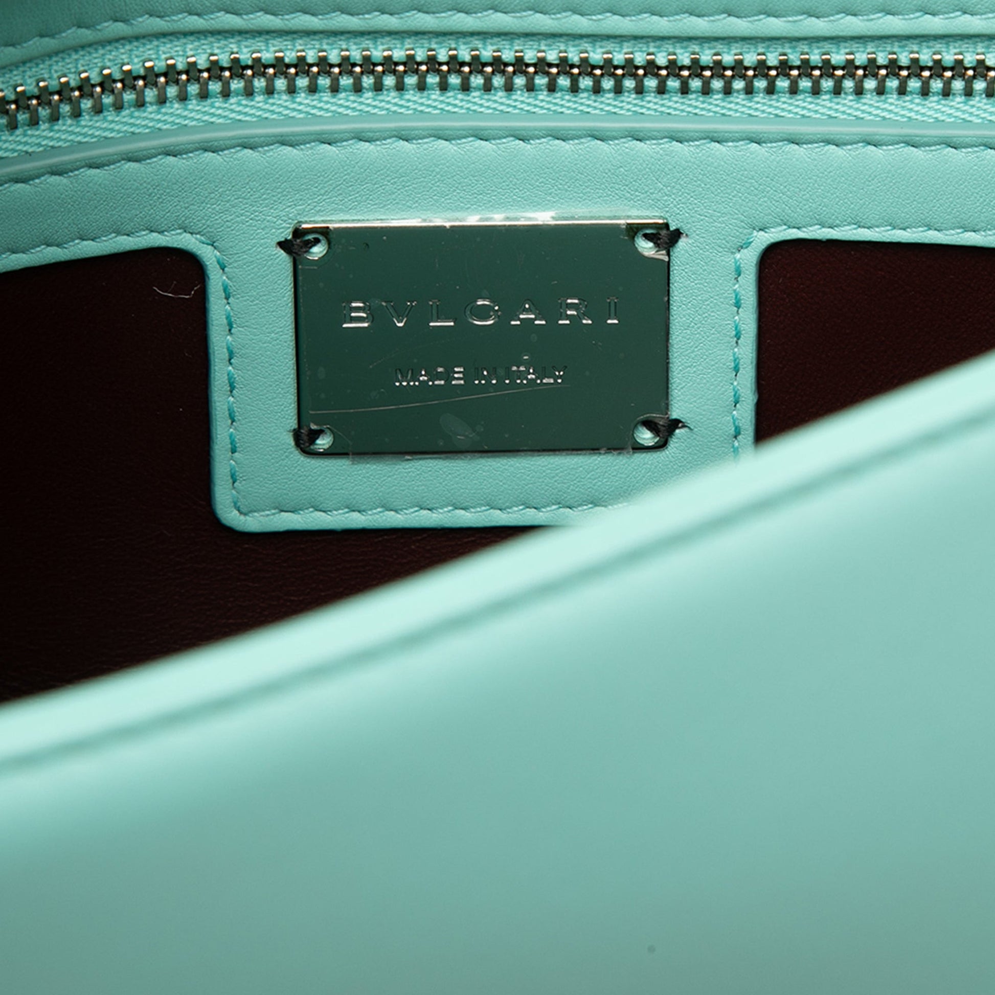 Bvlgari Small Leather Serpenti Cabochon Crossbody