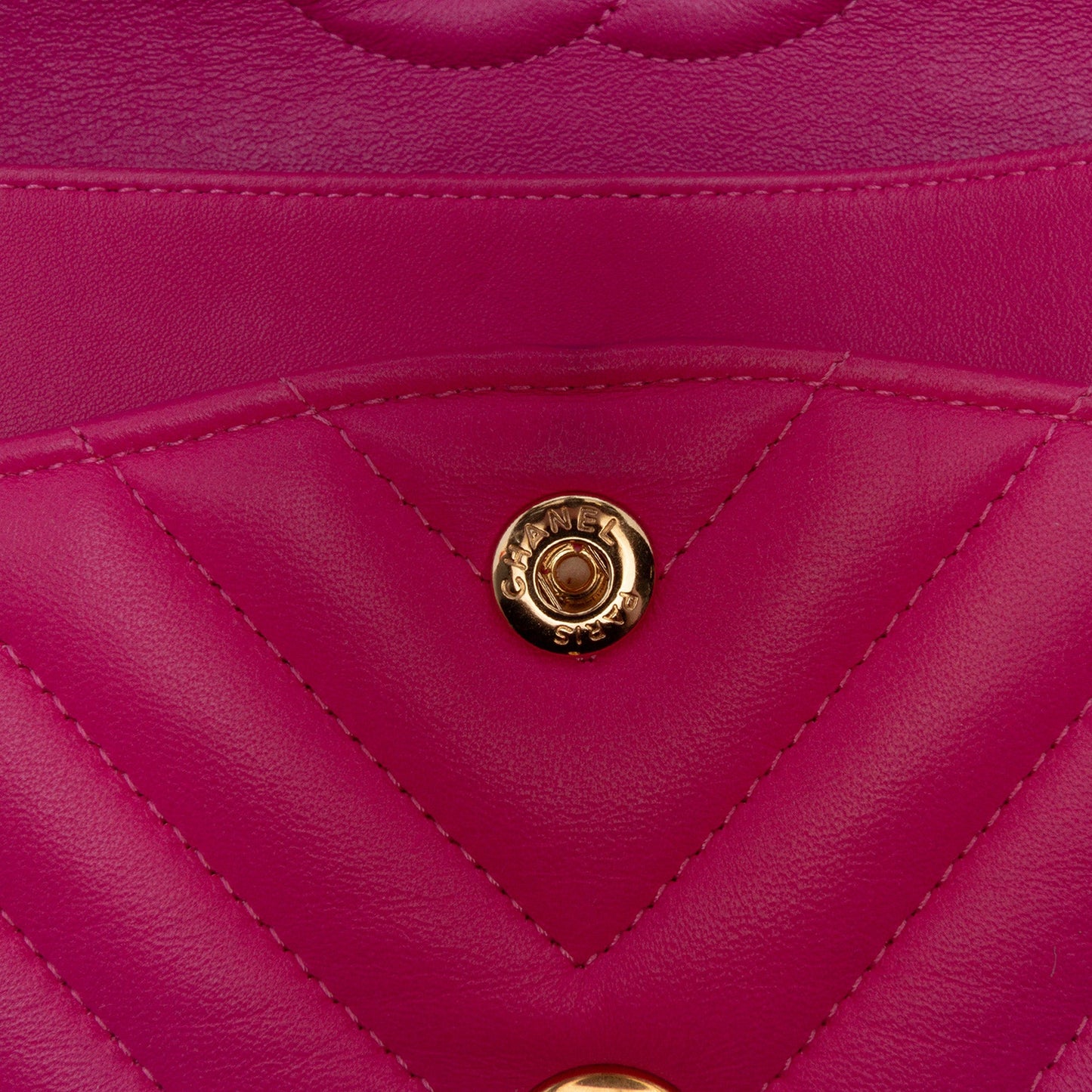 Chanel Medium Classic Chevron Lambskin Double Flap