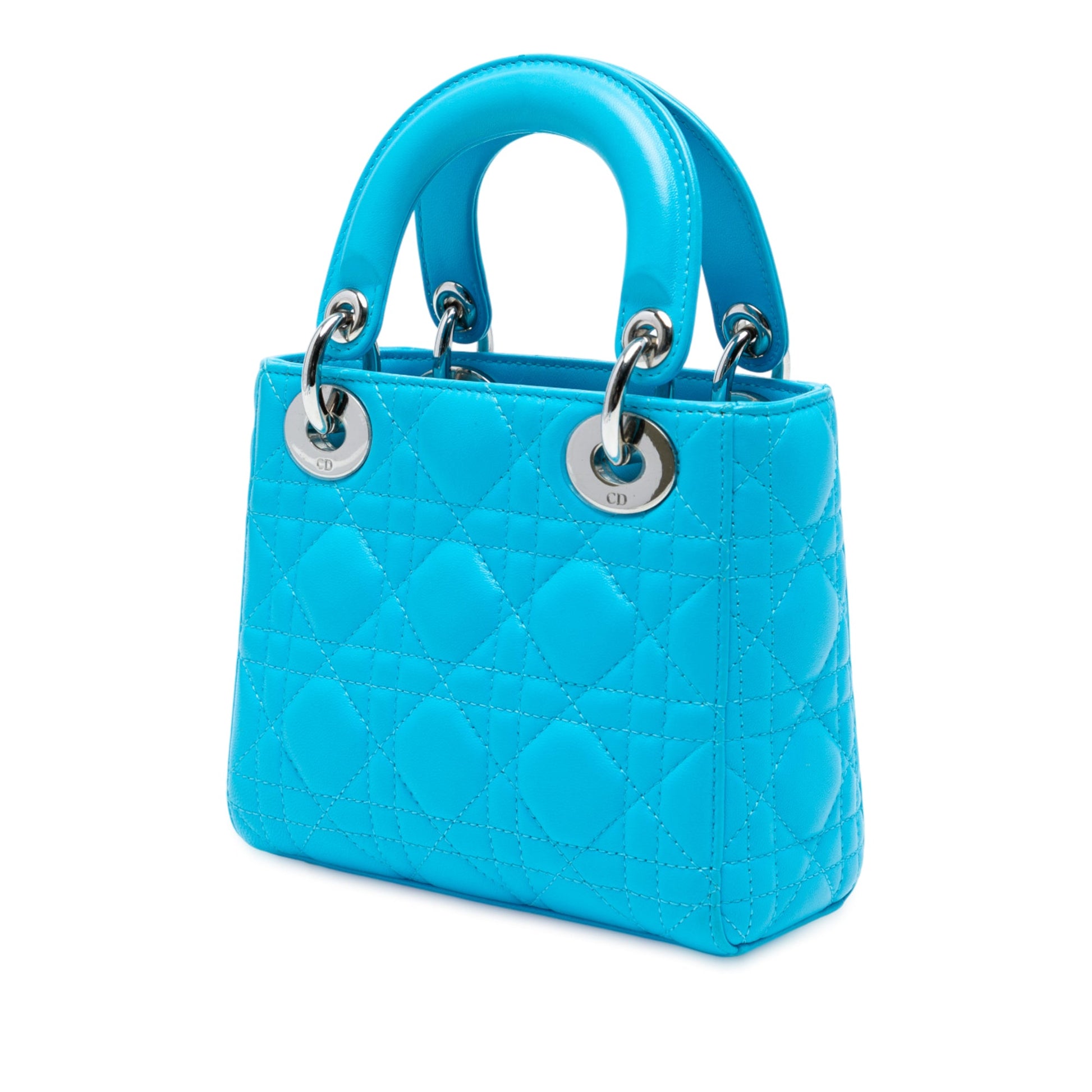 Dior Mini Lambskin Cannage Lady Dior