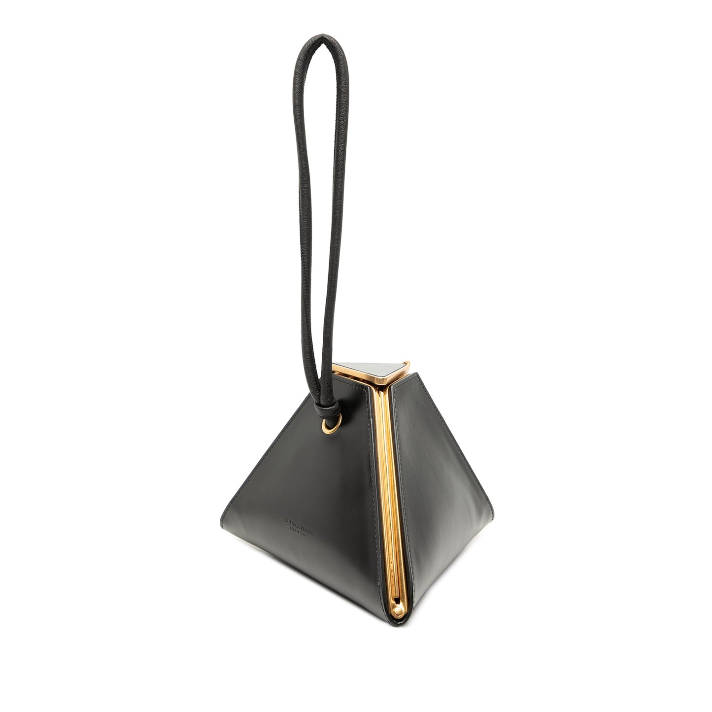 Bottega Veneta Calfskin Pyramid Handbag