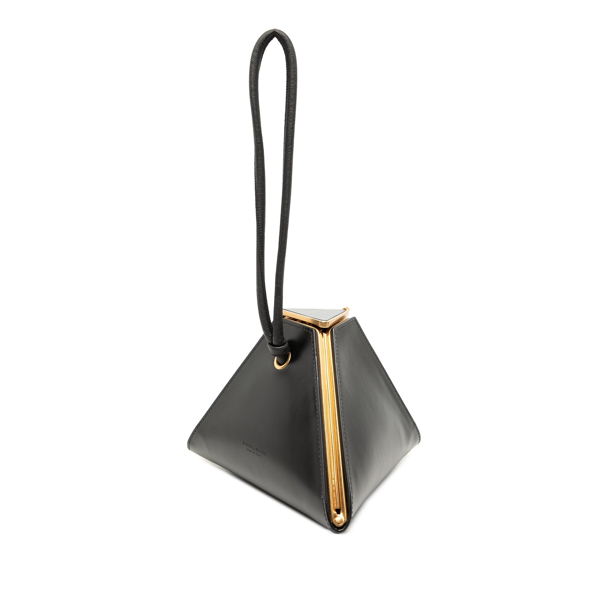 Bottega Veneta Calfskin Pyramid Handbag