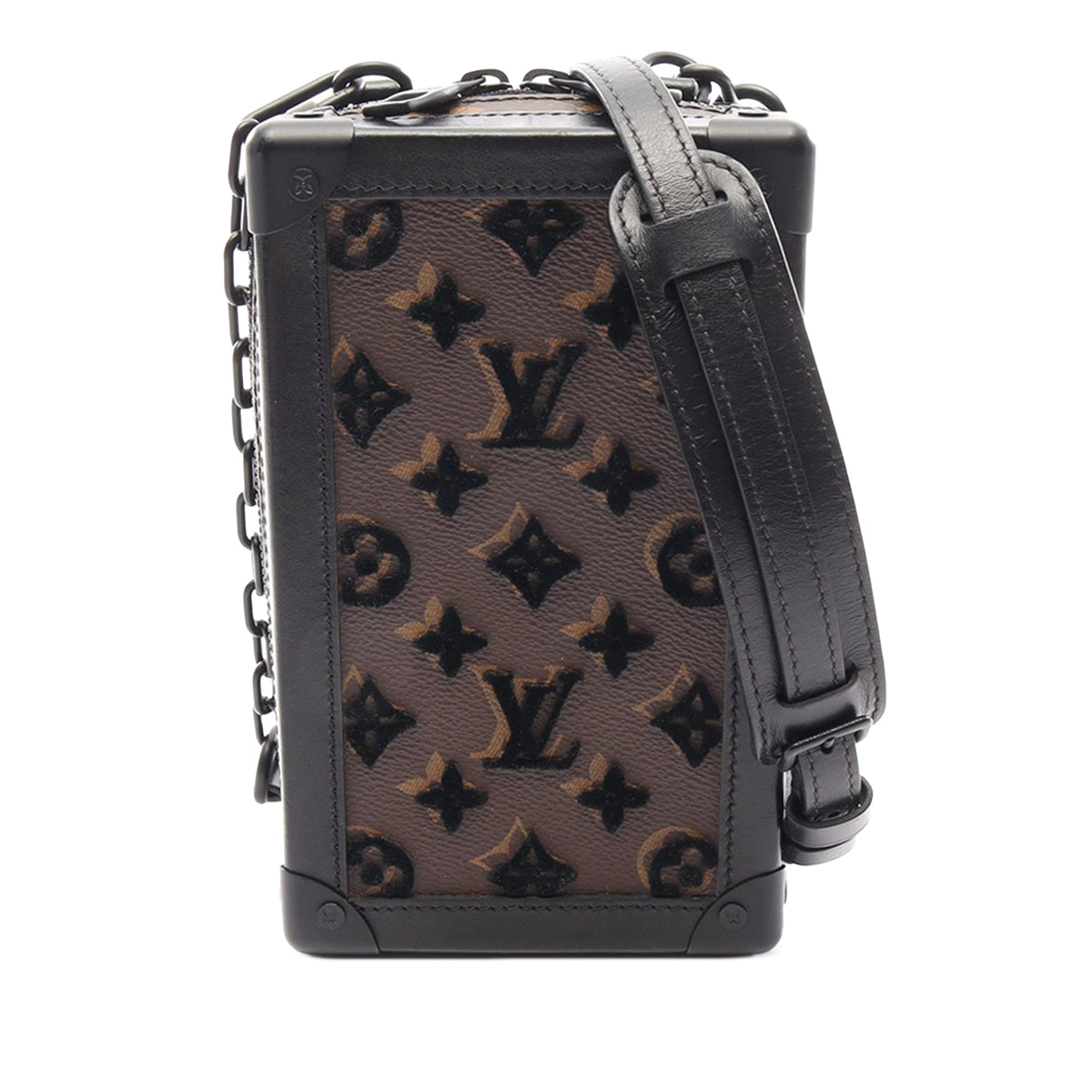 Louis Vuitton Monogram Tuffetage Vertical Soft Trunk