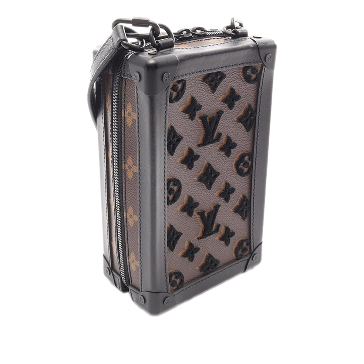 Louis Vuitton Monogram Tuffetage Vertical Soft Trunk