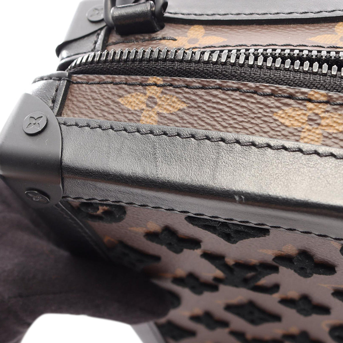 Louis Vuitton Monogram Tuffetage Vertical Soft Trunk