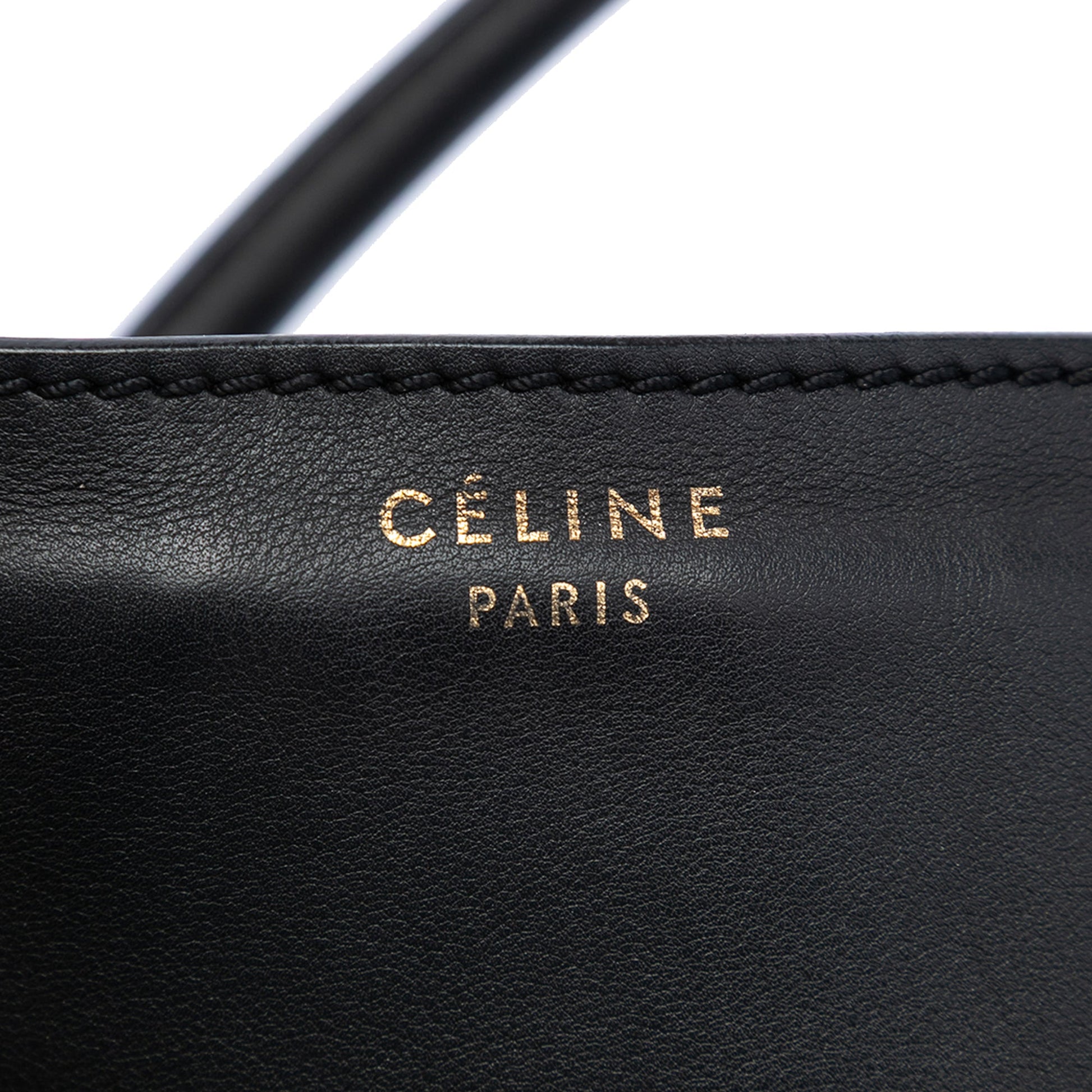 Celine Leather Envelope Luggage Tote