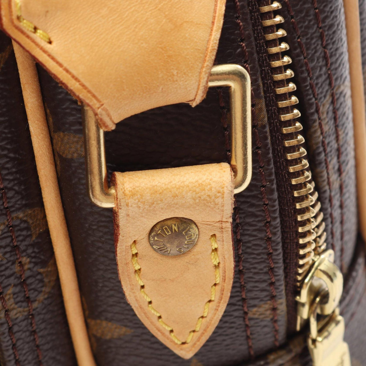 Louis Vuitton Monogram Reporter PM — Brown