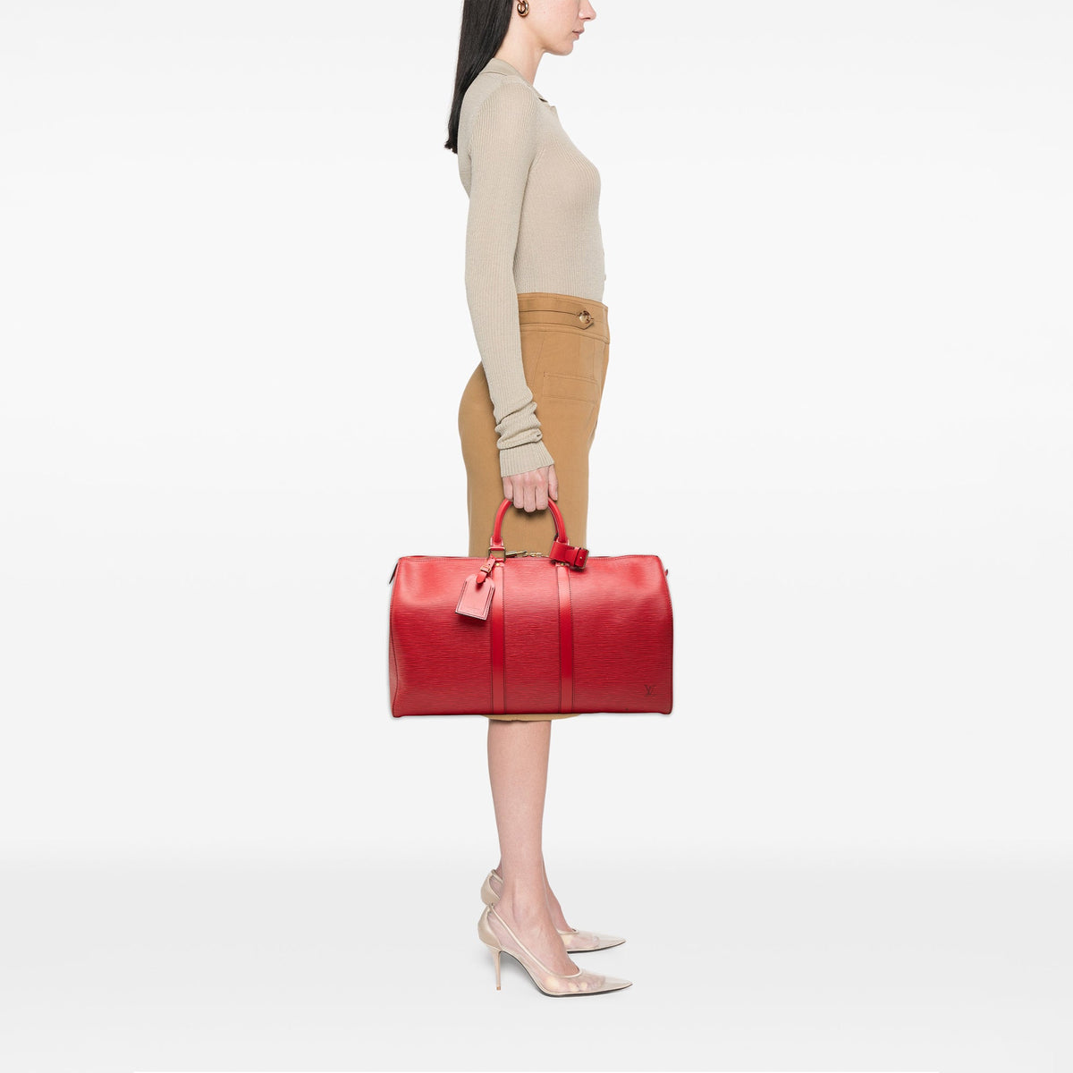Louis Vuitton Epi Keepall 45