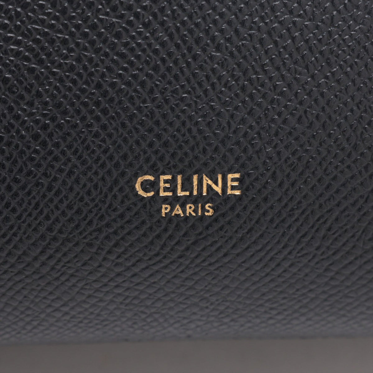 Celine Pico Grained Calfskin Belt Bag — Black