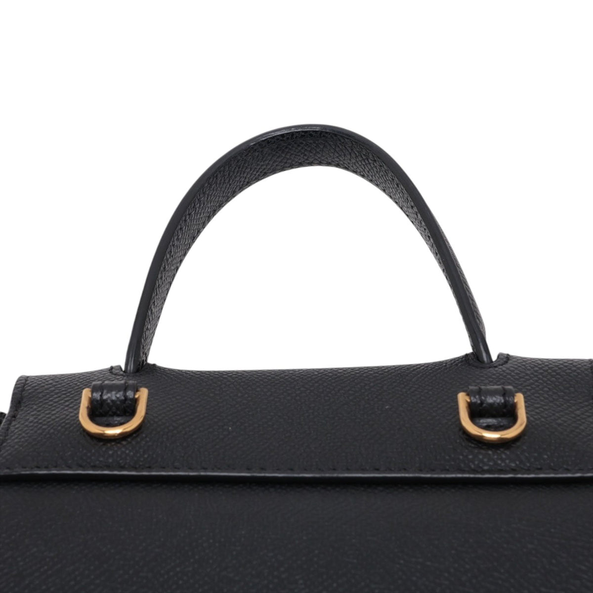 Celine Pico Grained Calfskin Belt Bag — Black