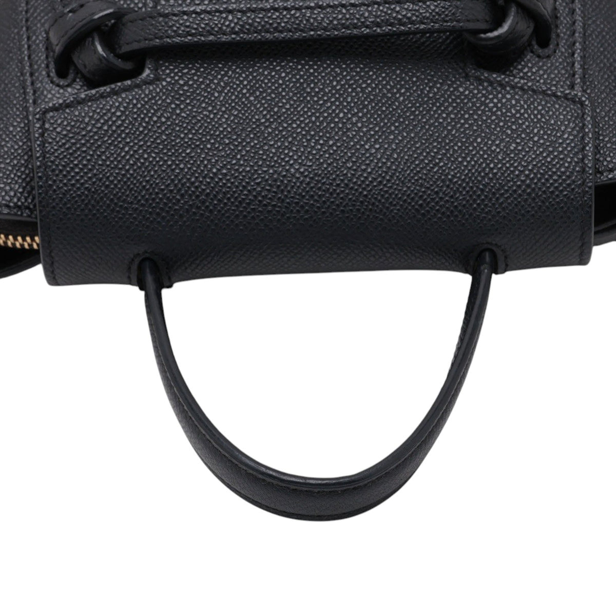 Celine Pico Grained Calfskin Belt Bag — Black