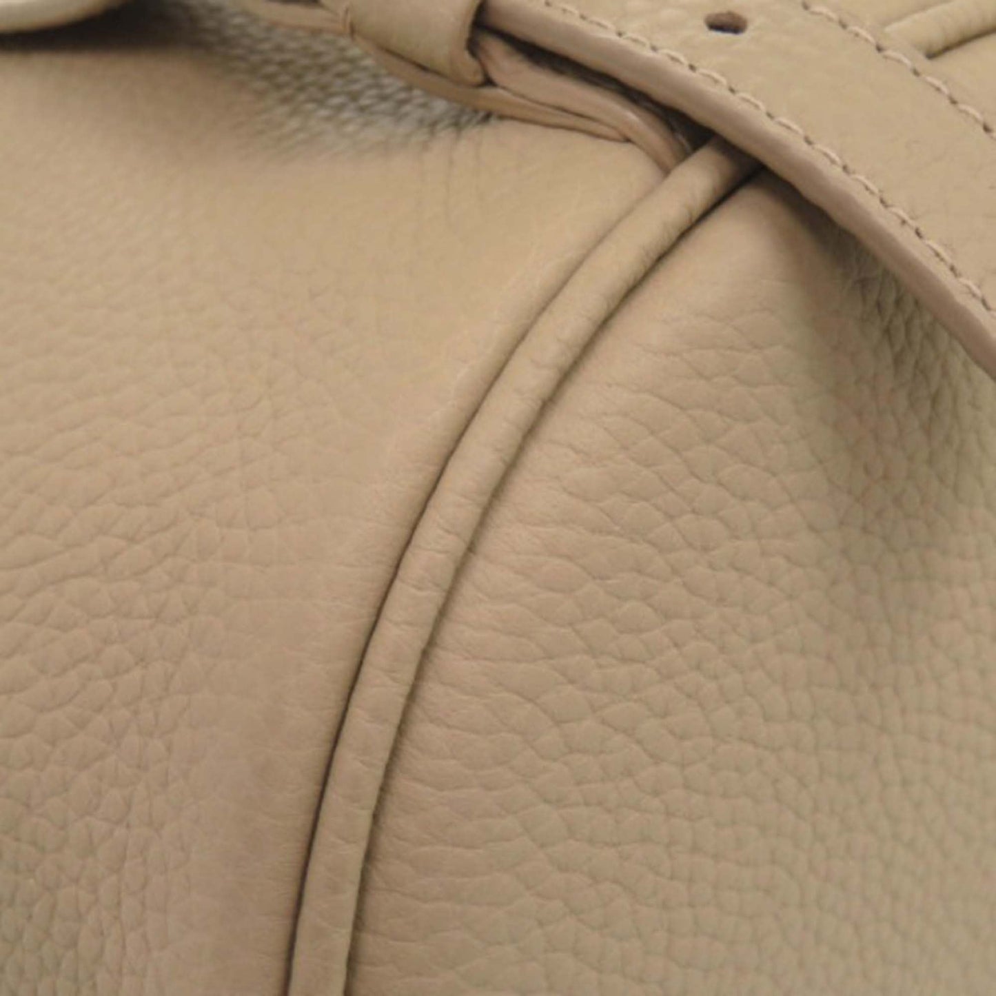 Loro Piana Grained Calfskin Extra Drawstring Backpack