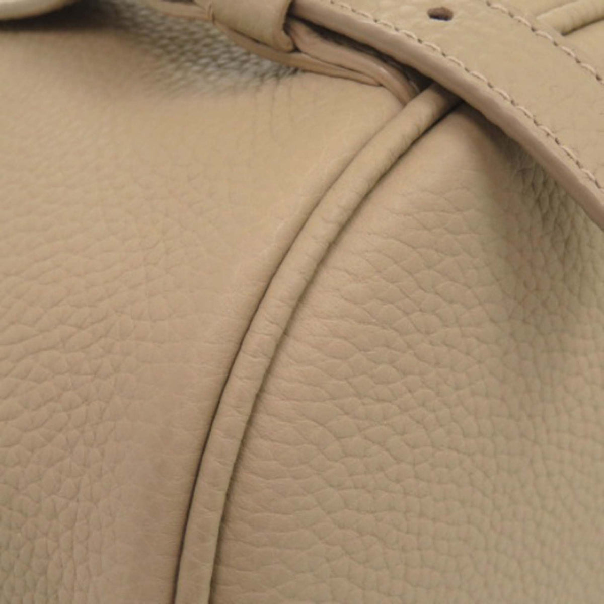 Loro Piana Grained Calfskin Extra Drawstring Backpack