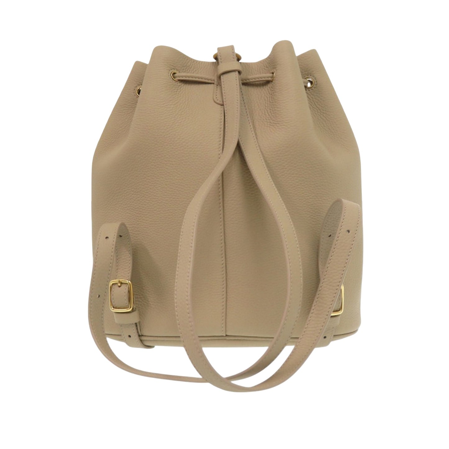 Loro Piana Grained Calfskin Extra Drawstring Backpack