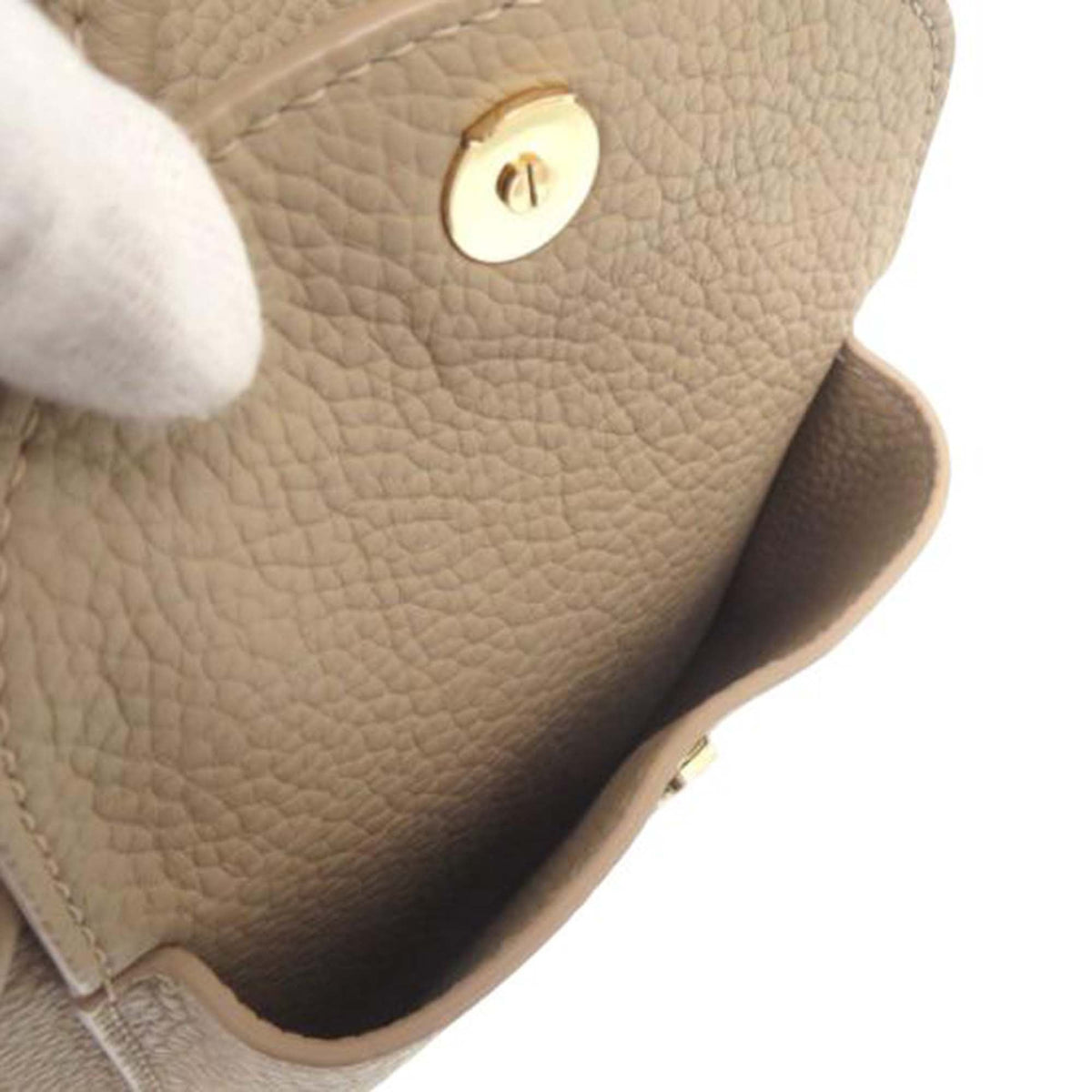 Loro Piana Grained Calfskin Extra Drawstring Backpack