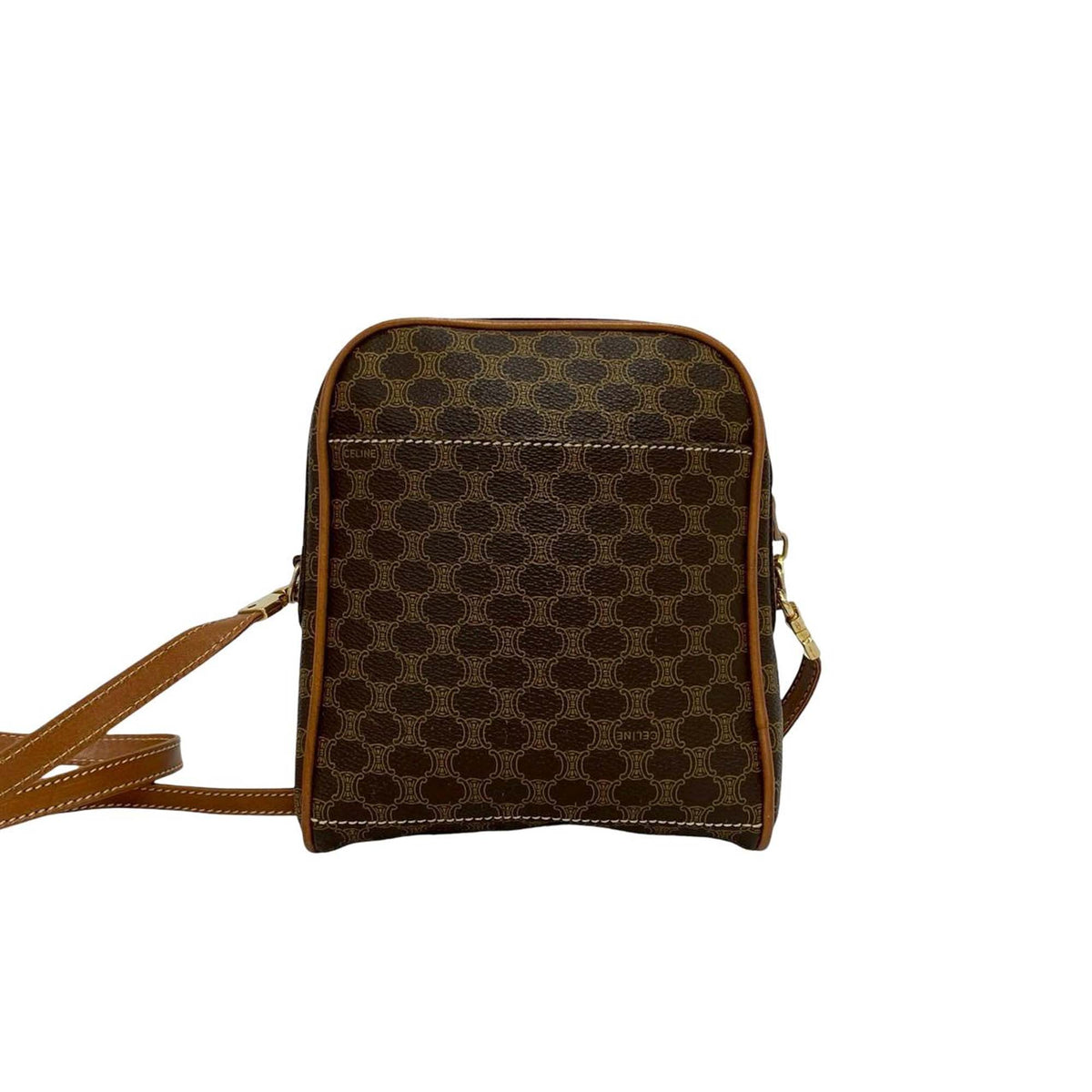 Celine Macadam Coated Canvas Crossbody