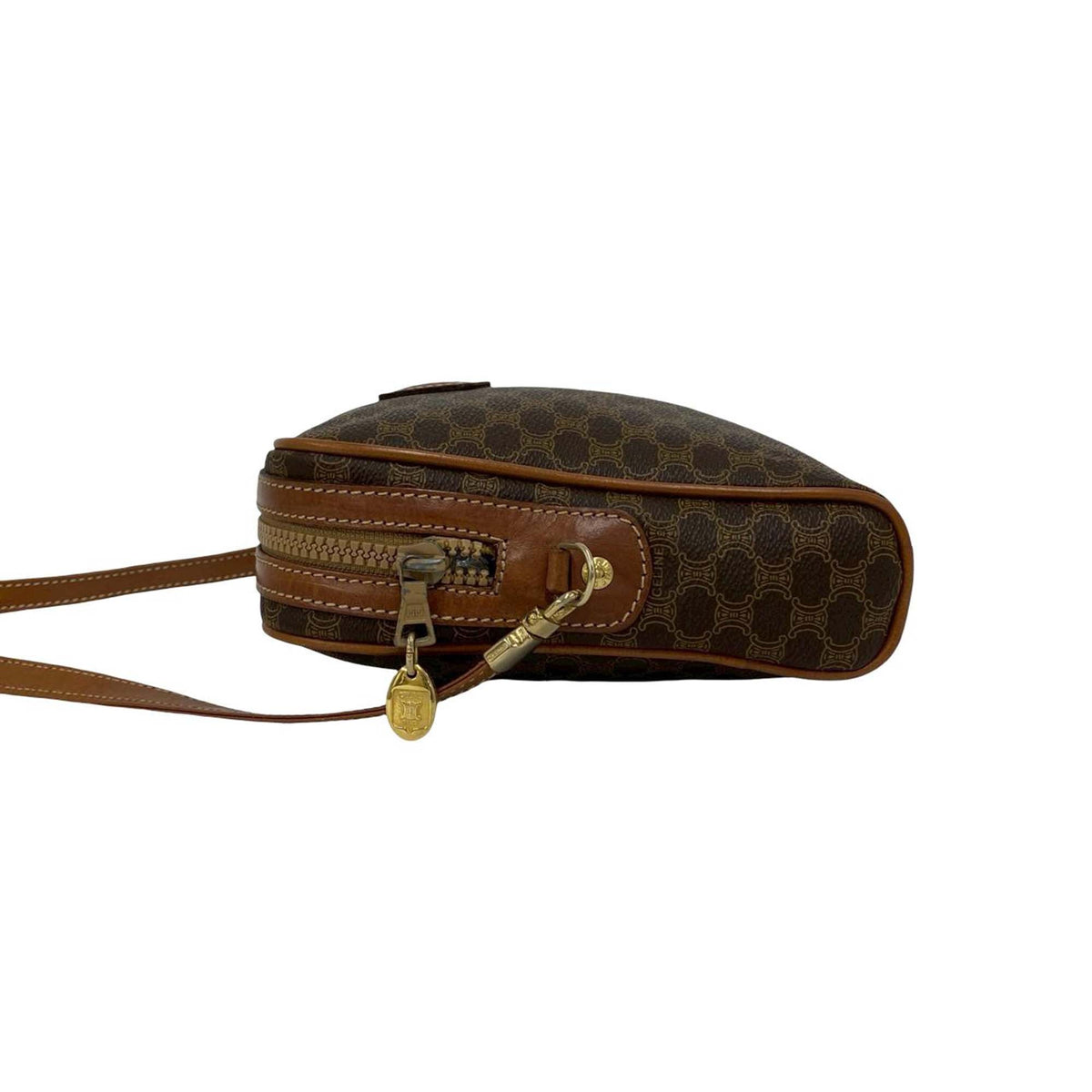Celine Macadam Coated Canvas Crossbody