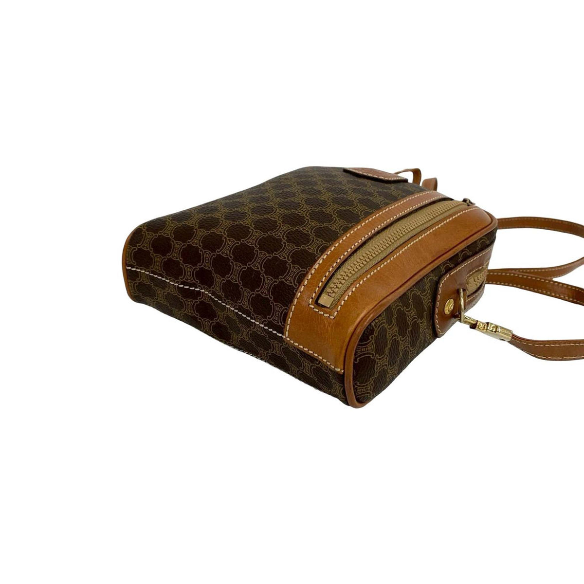 Celine Macadam Coated Canvas Crossbody