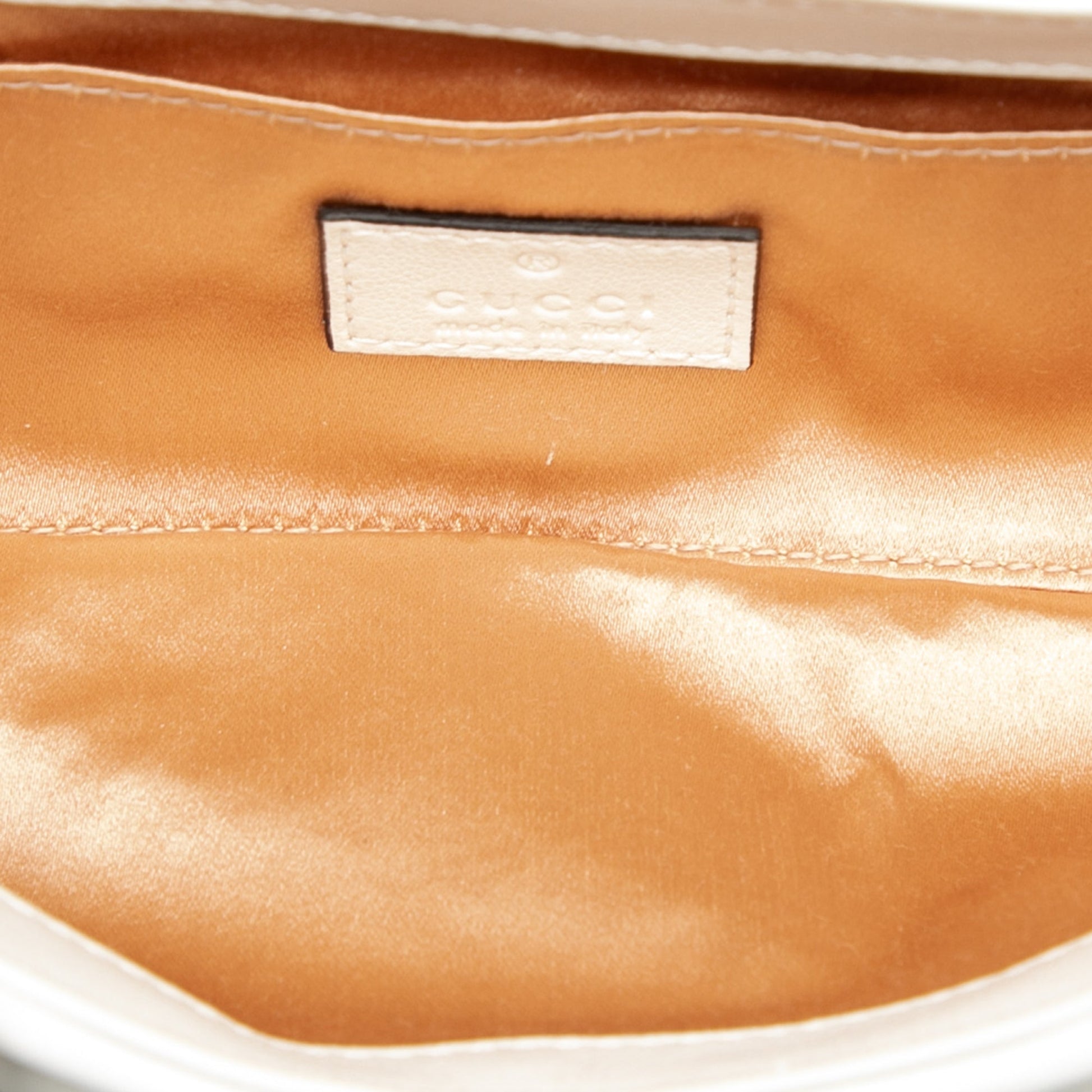 Gucci Small Quilted Leather Horsebit Chain Satchel