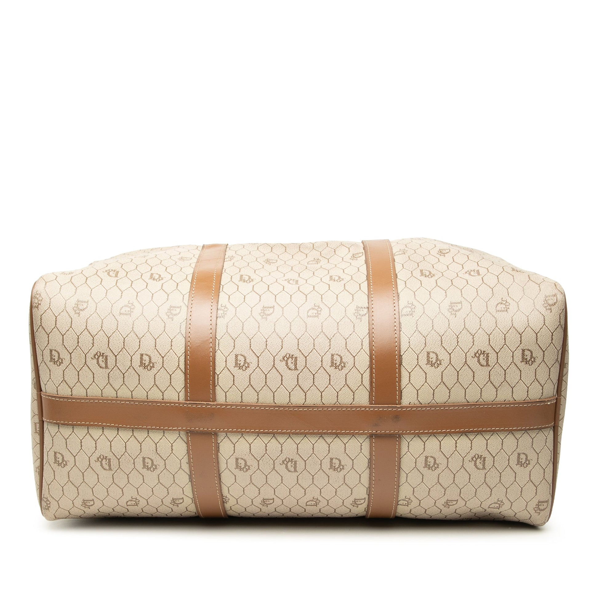 Dior Honeycomb Coated Canvas Travel Bag