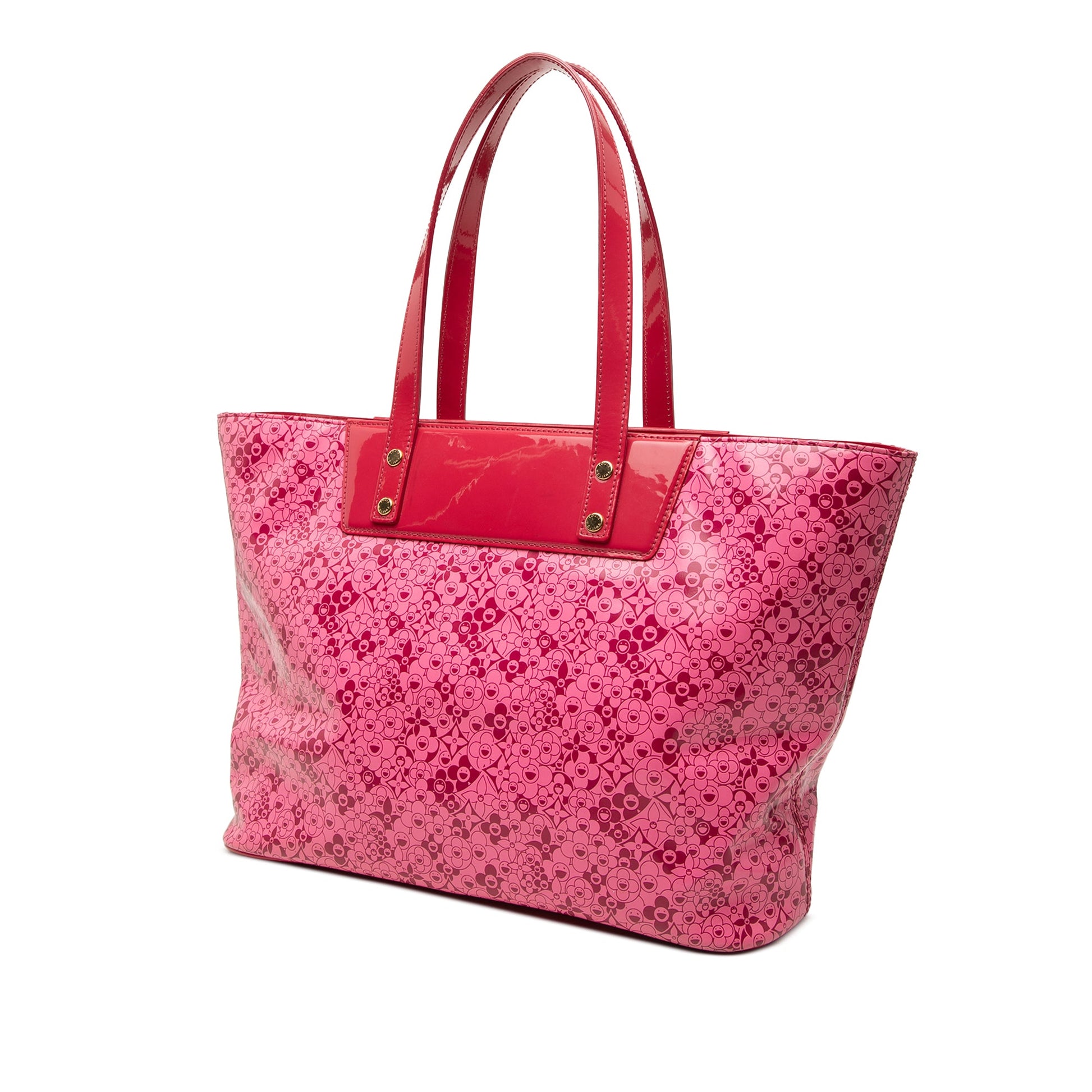 Louis Vuitton Takashi Murakami Coated Canvas Cosmic Blossom Tote PM