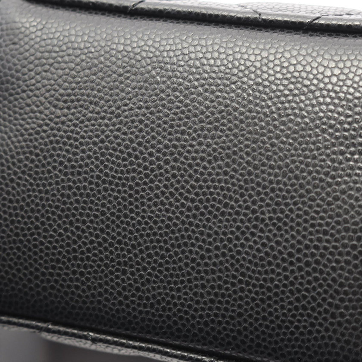 Chanel Mini Quilted Caviar Twist Your Buttons Camera Bag — Black