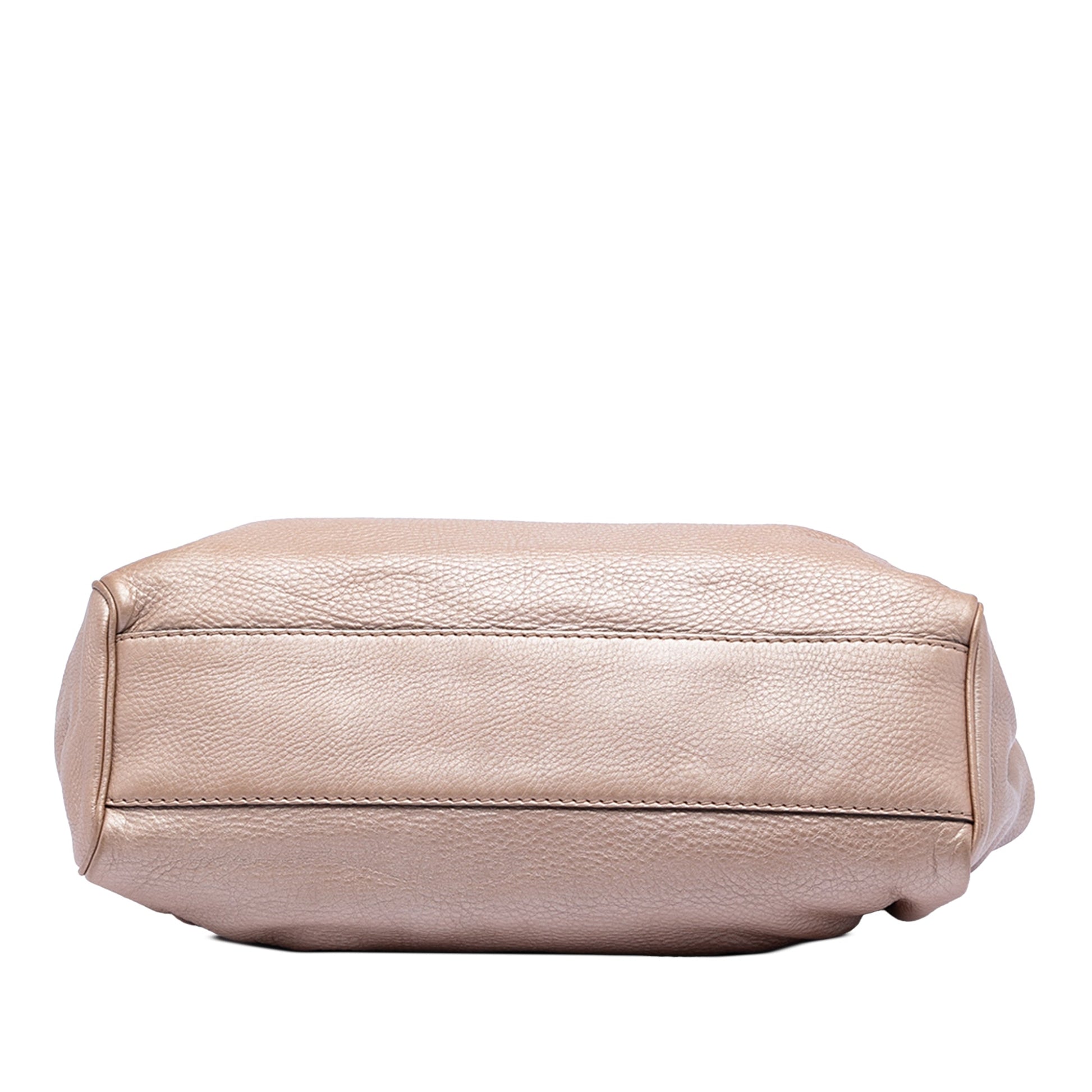 Medium Metallic Calfskin Sukey Tote