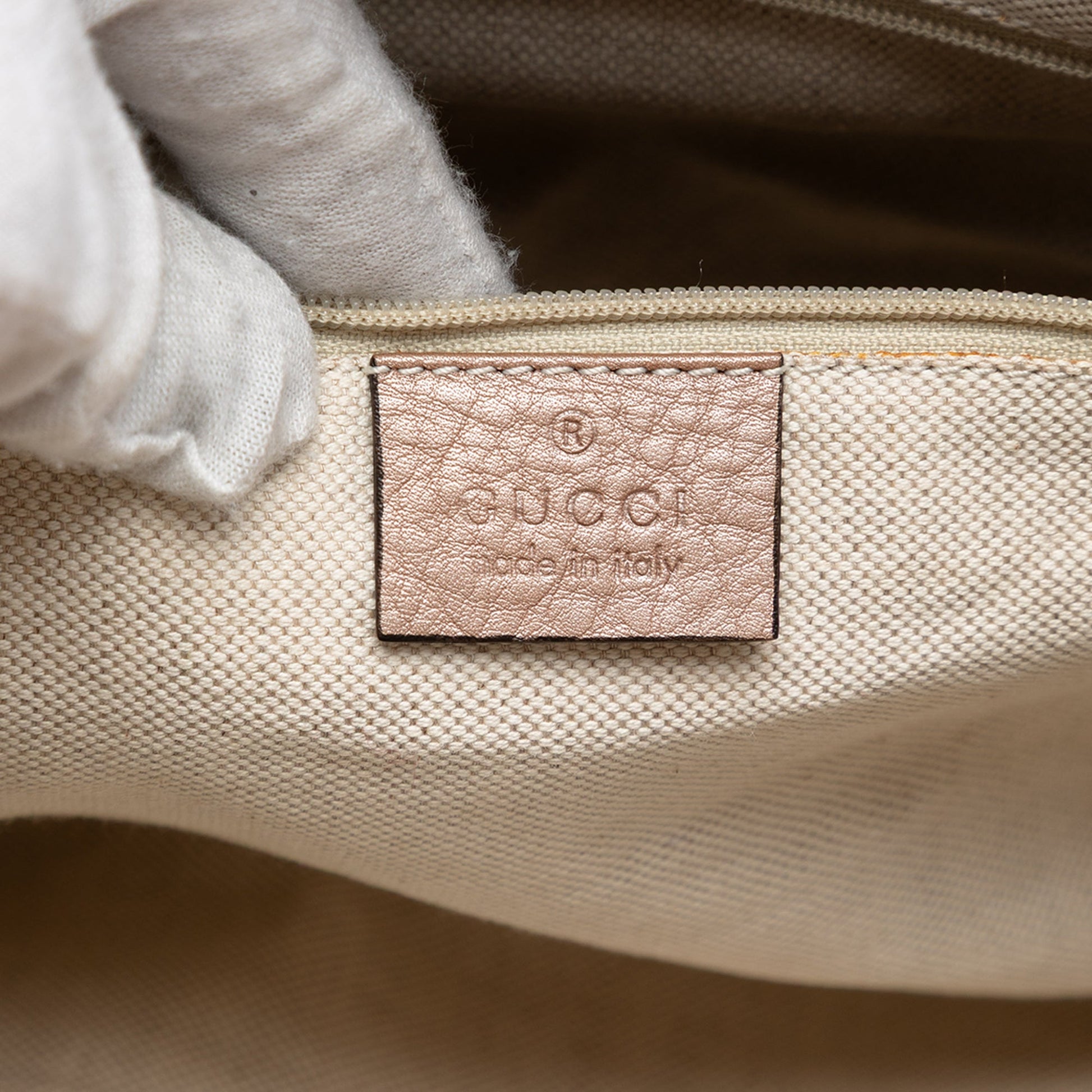 Medium Metallic Calfskin Sukey Tote