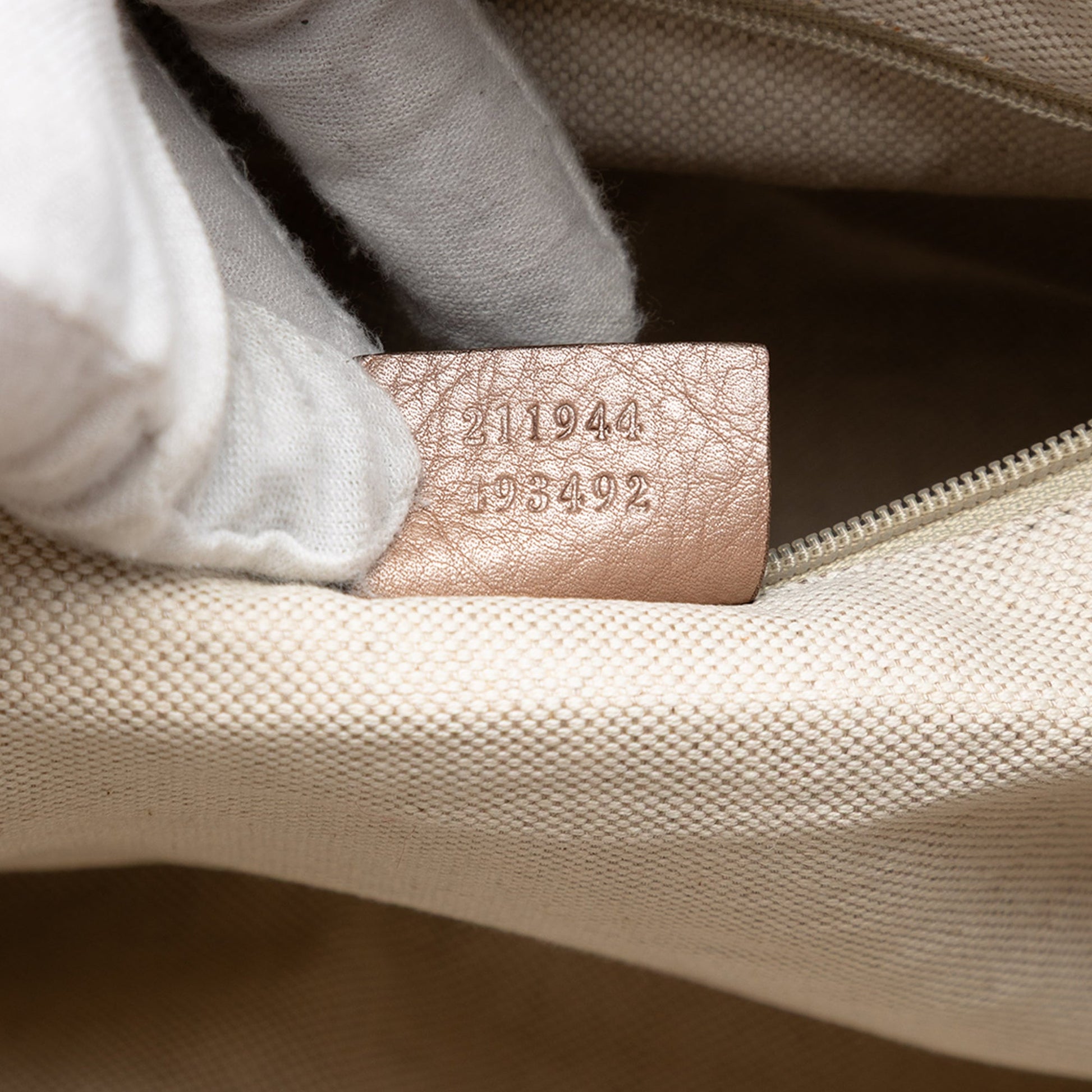 Medium Metallic Calfskin Sukey Tote
