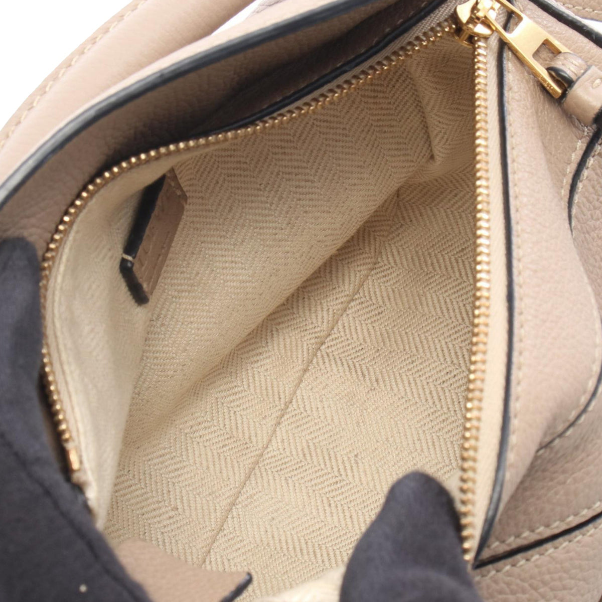 LOEWE Mini Calfskin Puzzle Edge Satchel
