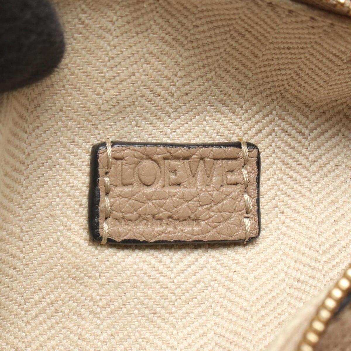LOEWE Mini Calfskin Puzzle Edge Satchel