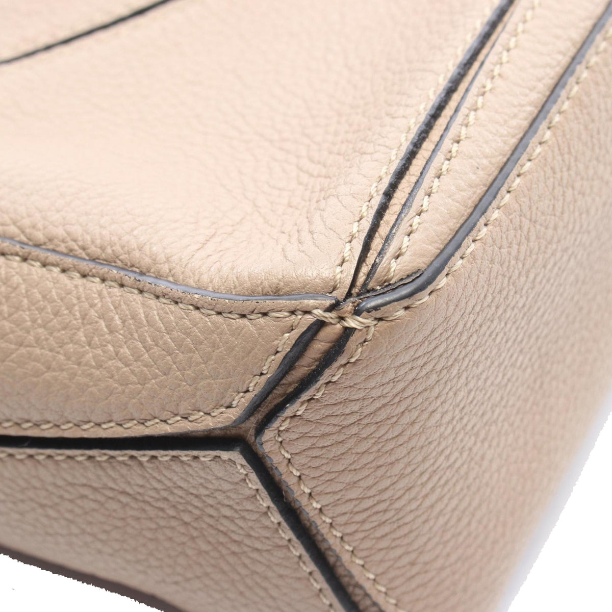 LOEWE Mini Calfskin Puzzle Edge Satchel