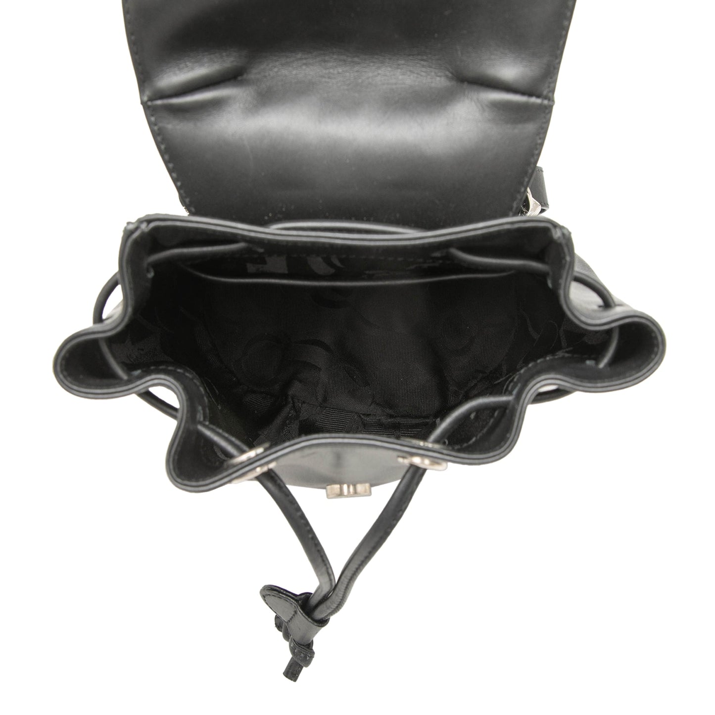 Ferragamo Leather Double Gancini Backpack