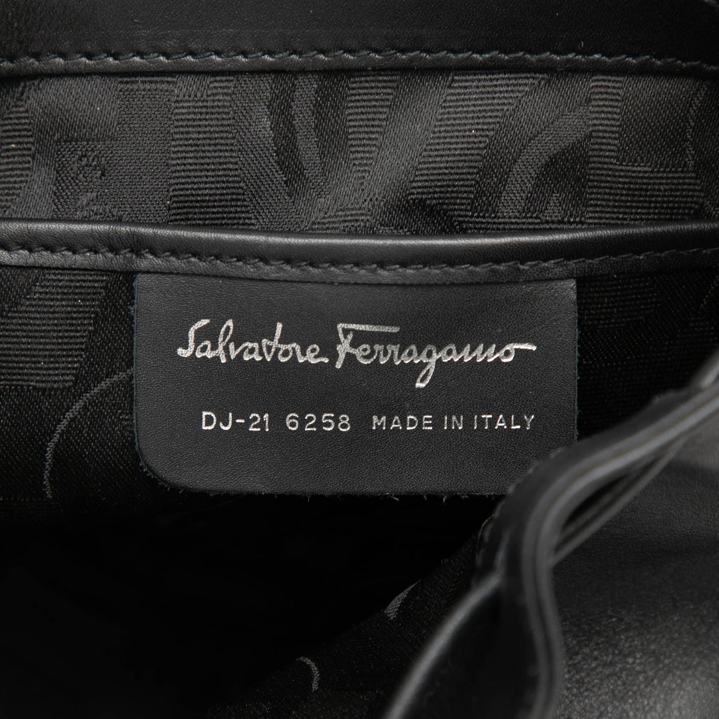 Ferragamo Leather Double Gancini Backpack