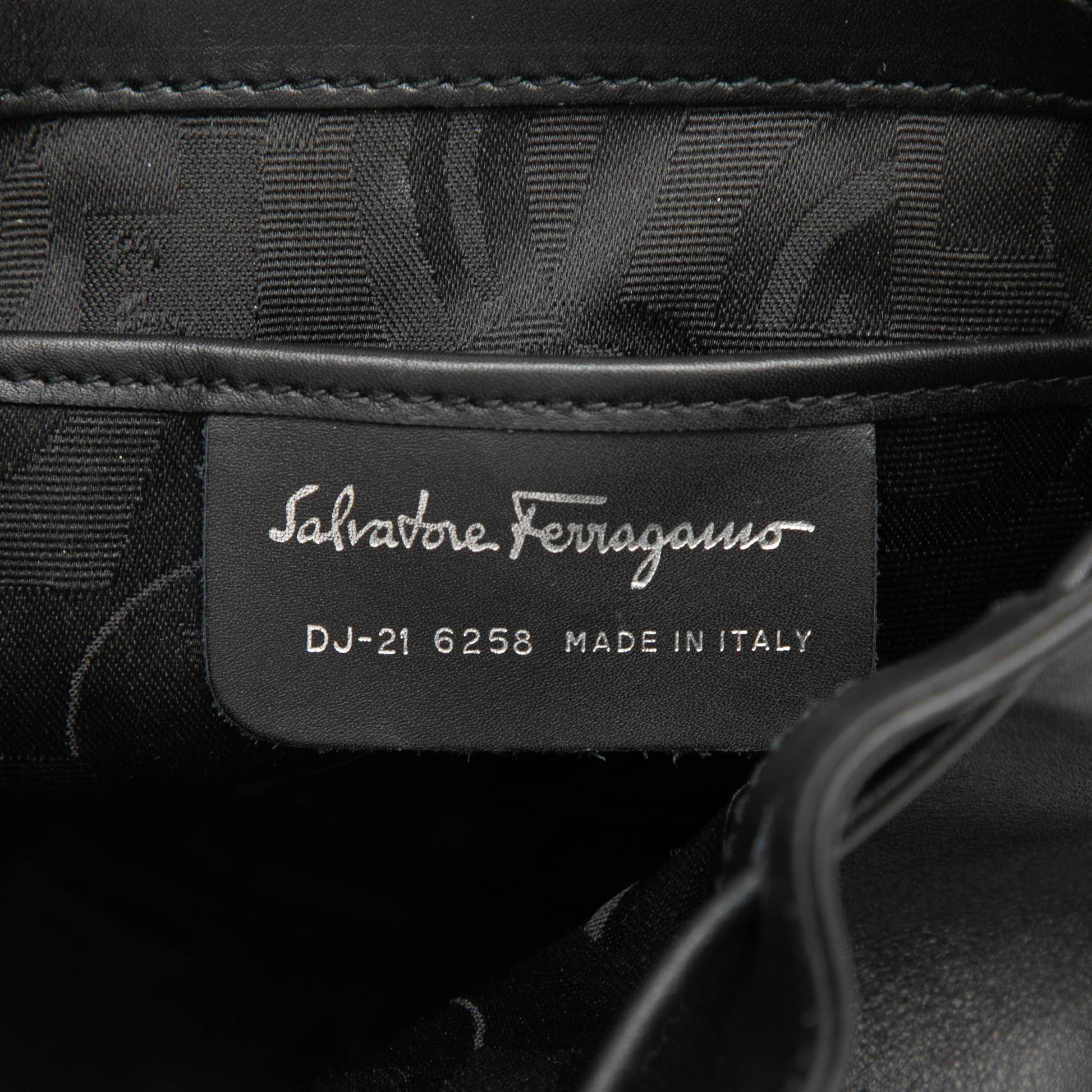 Ferragamo Leather Double Gancini Backpack