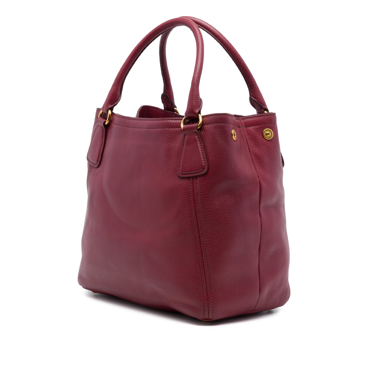 Prada Vitello Daino Open Convertible Tote