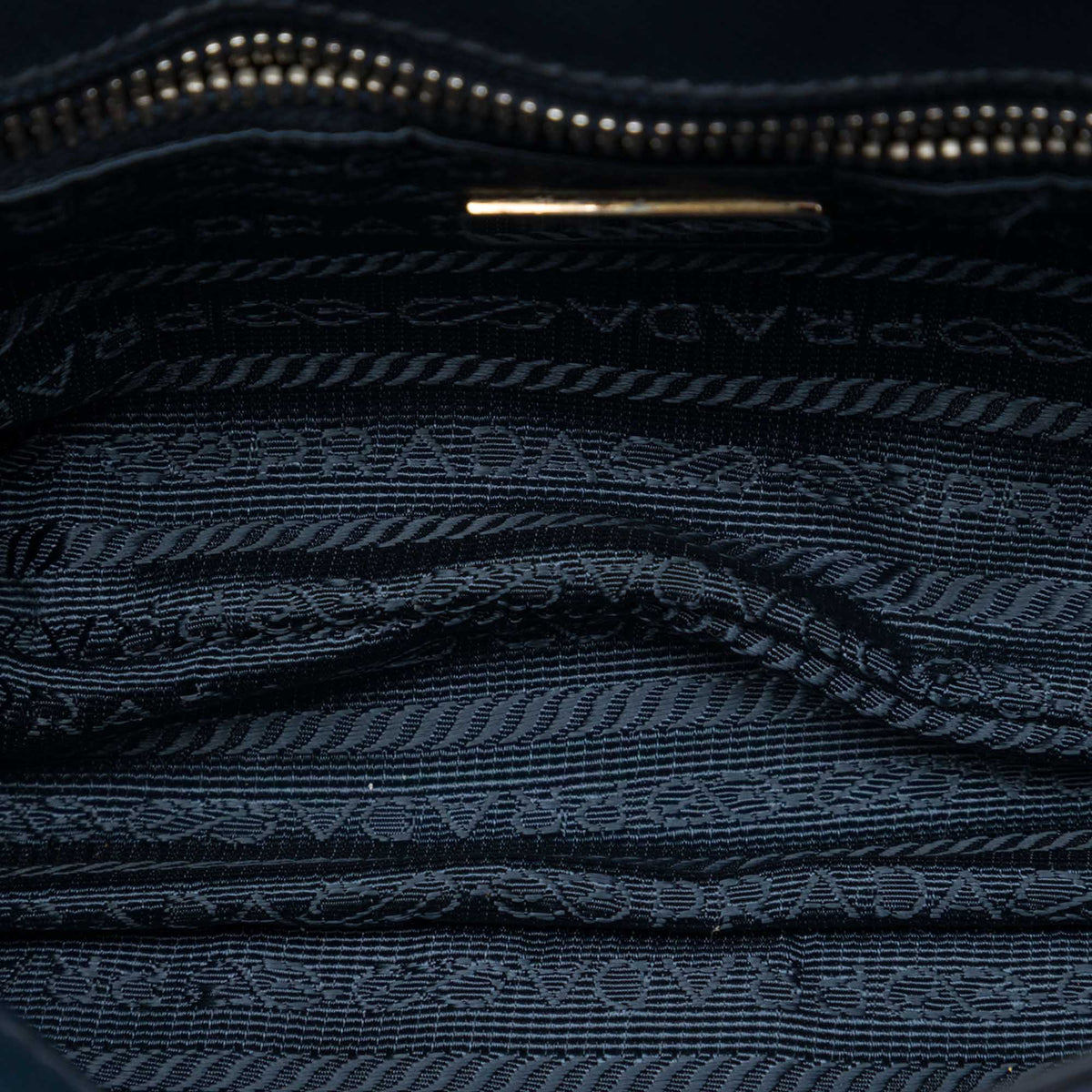 Prada Impuntu Tessuto Crossbody — Blue