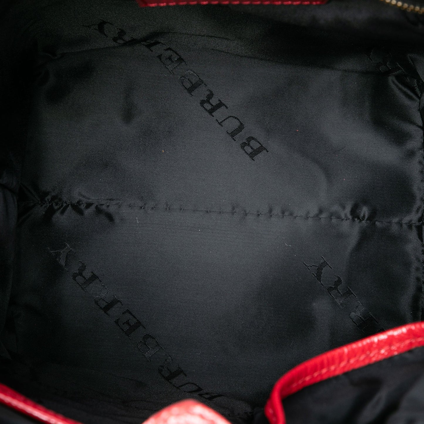 Burberry Small Patent Dinton Satchel