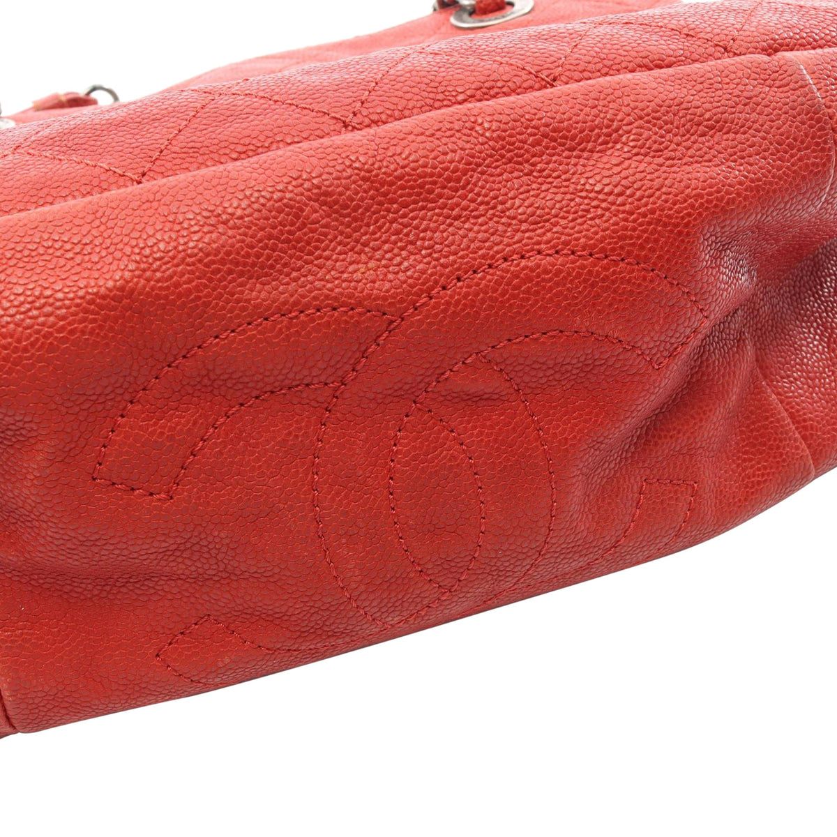 Chanel CC Quilted Caviar Tote