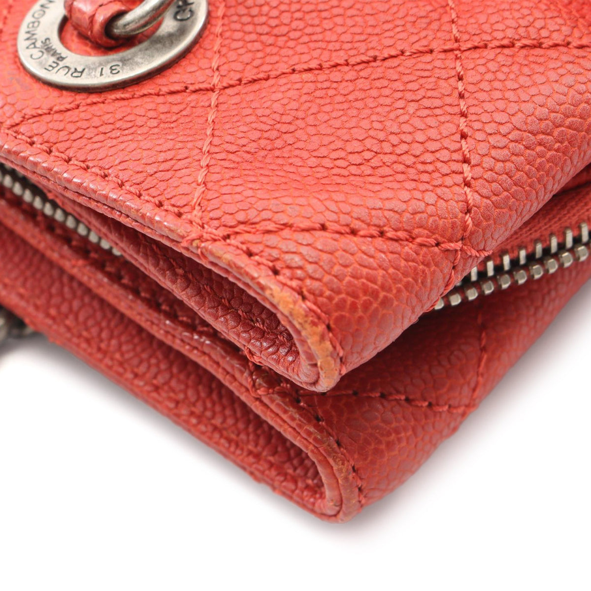 Chanel CC Quilted Caviar Tote