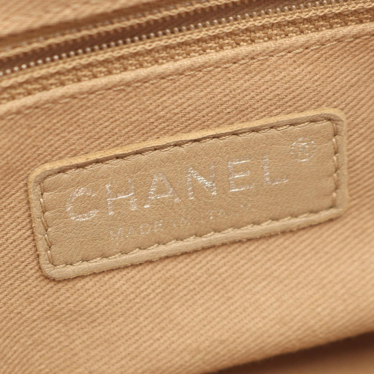 Chanel CC Quilted Caviar Tote