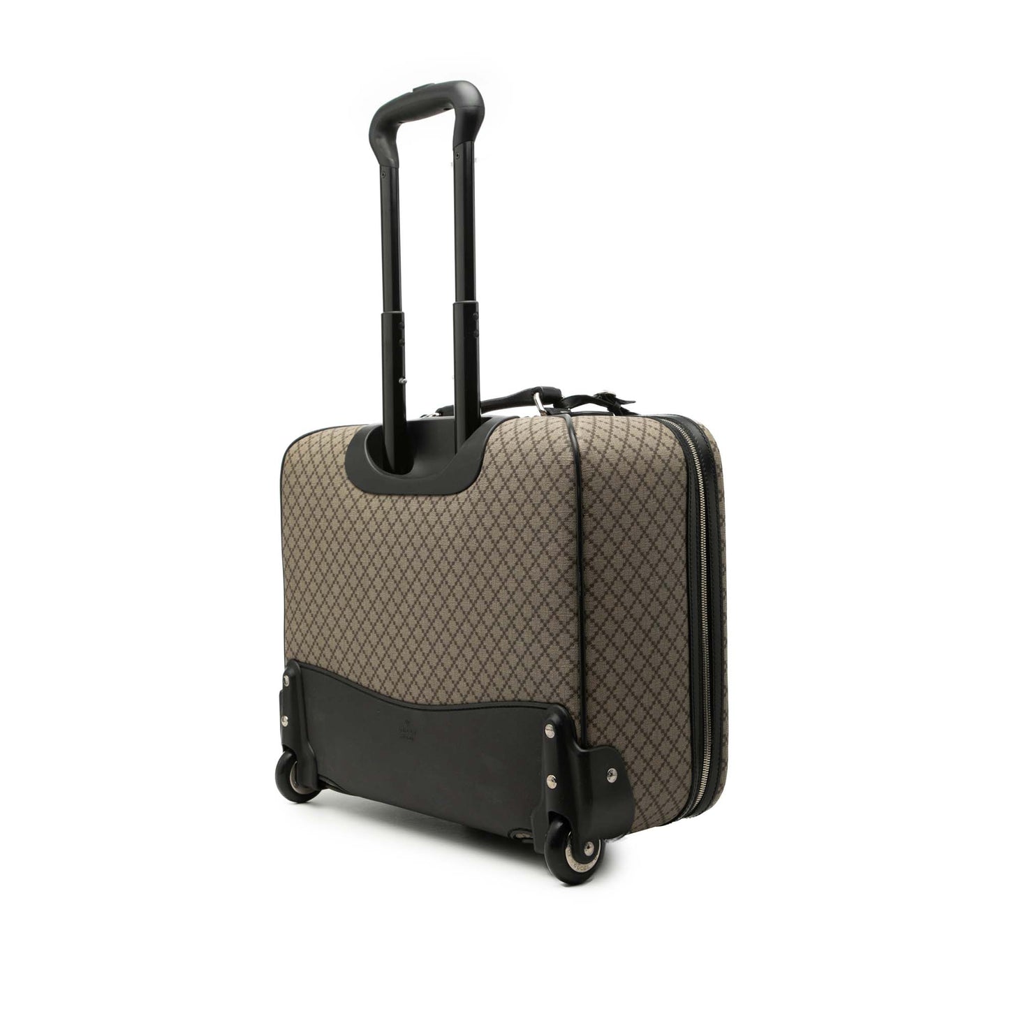 Gucci Diamante Coated Canvas Carry On Trolley