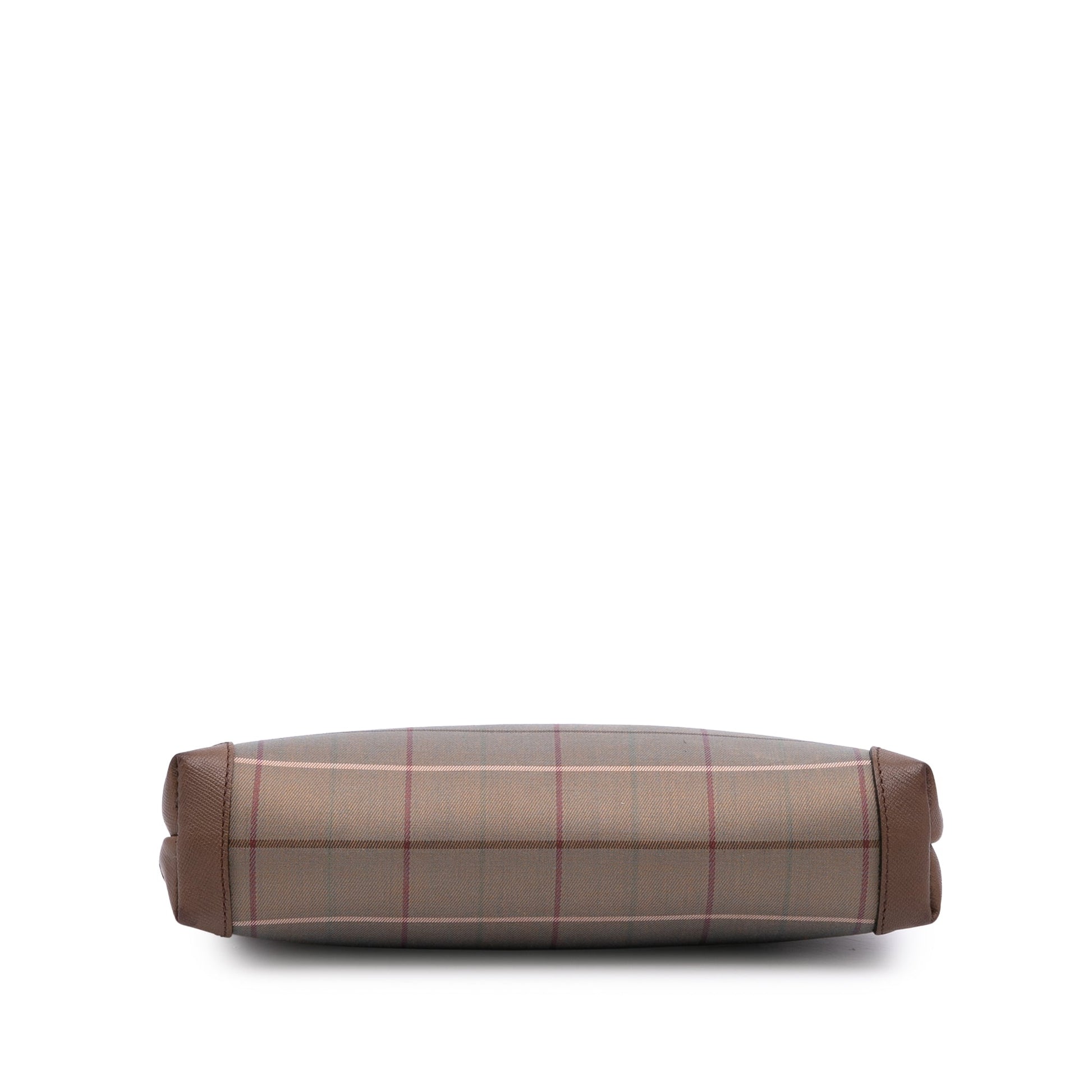 Burberry Vintage Check Canvas Clutch