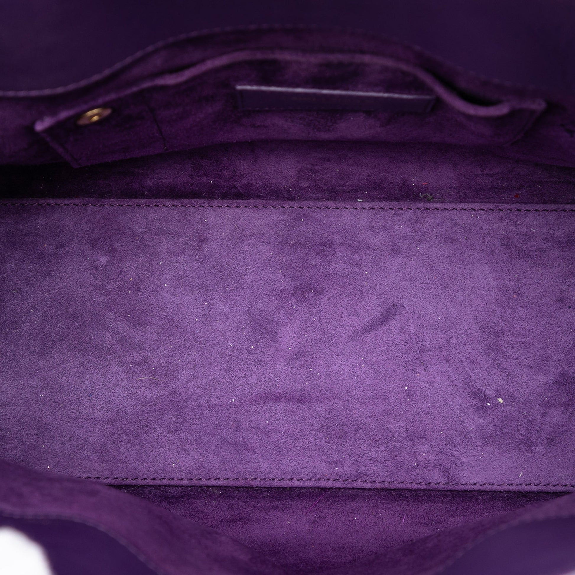 Saint Laurent Baby Leather Sac De Jour Satchel