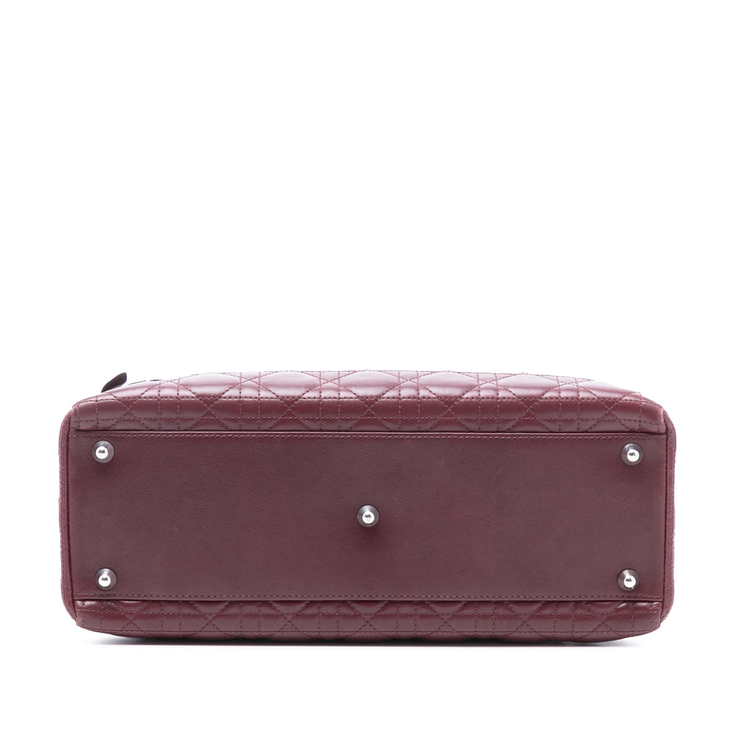 Dior Large Lambskin Cannage Bow Lady Dior